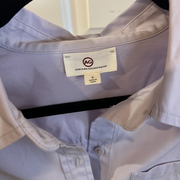 Adriano goldshmeit lavender button down - Picture 4 of 6